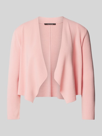 comma Bolero in effen design met 3/4-mouwen Rosé - 2