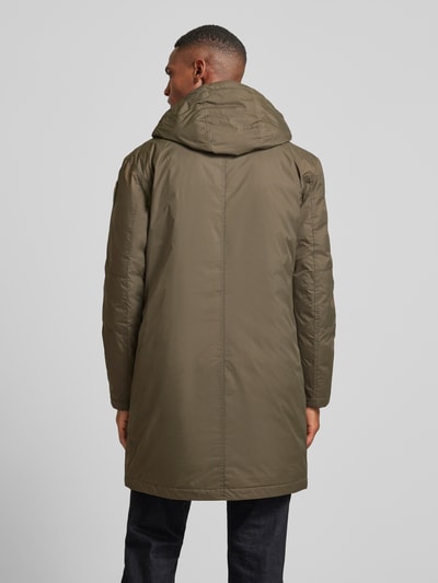 Blauer Usa Parka mit Kapuze Modell 'FALCON' Oliv 5