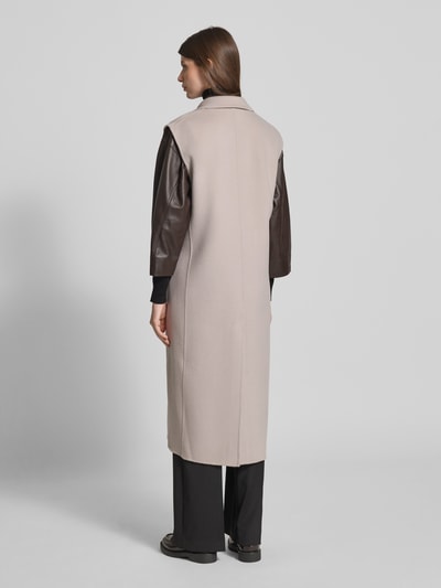 Windsor Kamizelka wełniana z kołnierzem z połami Kamienny 5