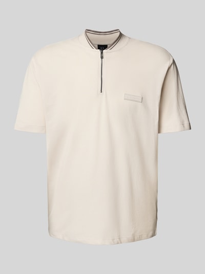 ARMANI EXCHANGE Poloshirt met korte ritssluiting Offwhite - 2