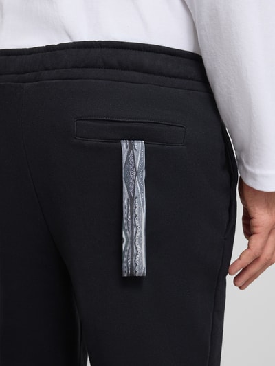 CARLO COLUCCI Sweatpants mit elastischem Bund Black 3