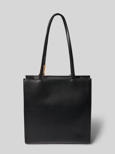 Seidenfelt Shopper met hanger, model 'Lyby' Zwart - 4