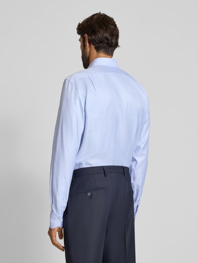 Stenstroms Regular Fit Business-Hemd mit Kentkragen Blau 5