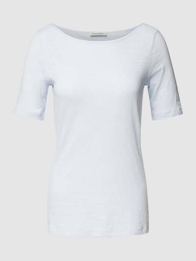 Marc O'Polo T-shirt met ronde hals Lichtblauw - 2