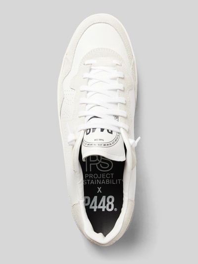 P448 Sneaker mit Schnürverschluss Modell 'Bali' Weiss 3