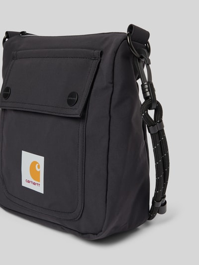 Carhartt Work In Progress Torebka na długim pasku z detalem z logo Czarny 3