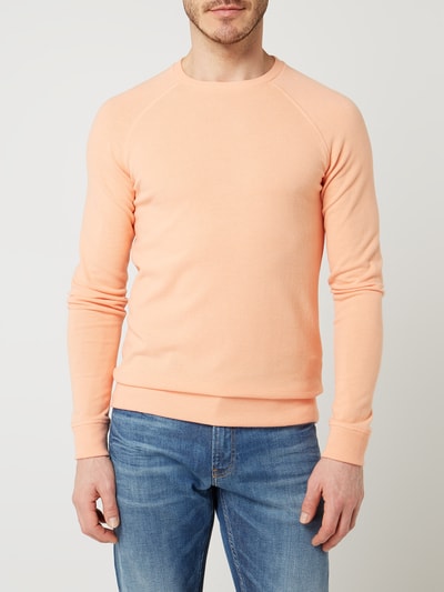 DENHAM Sweatshirt met raglanmouwen Abrikoos - 4