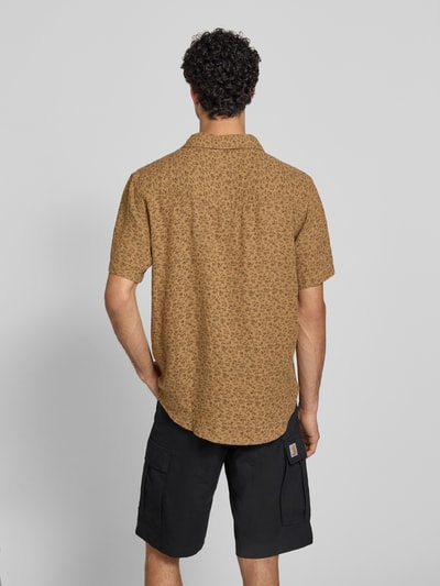 Levi's® koszula casualowa o kroju relaxed fit z mieszanka lnu i wiskozy model 'WESTERN' Beżowy 5