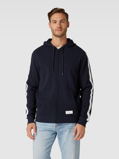 Tommy Hilfiger Sweatjack met capuchon, model 'ESTABLISHED' Marineblauw - 4