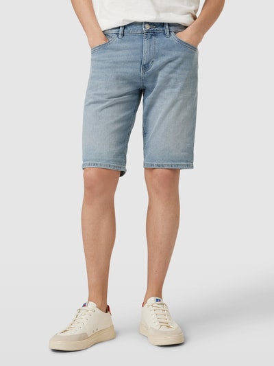 Tom Tailor Jeansshorts im 5-Pocket-Design Modell 'Josh' Hellblau 4