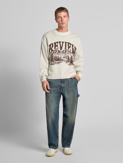 REVIEW Strickpullover mit Stehkragen Black 1