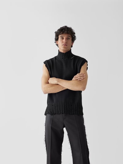 Marni Pullunder im Destroyed-Look Schwarz 4