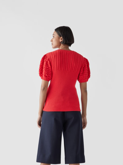 See by Chloé Pullover mit Rundhalsausschnitt Rot 5