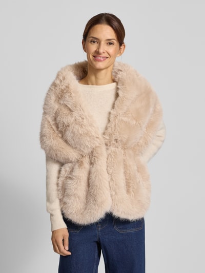 Kurt Beines Schal aus Kunstfell Modell 'Premium' Beige 4