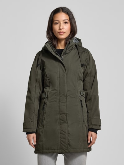 G.I.G.A. DX Kurtka z krytym zamkiem błyskawicznym i kieszeniami zapinanymi na zamek błyskawiczny Oliwkowy 4