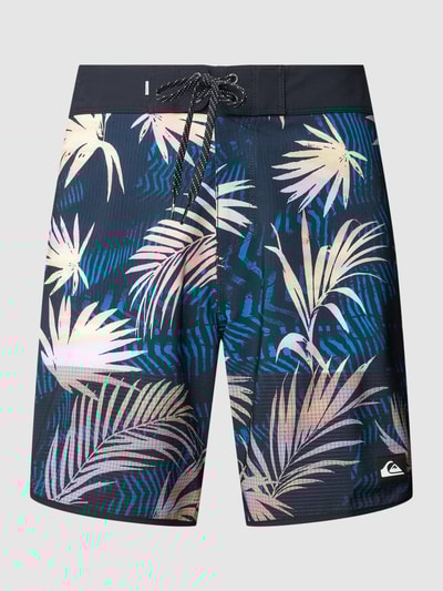Quiksilver Badehose mit Allover-Muster Schwarz 2