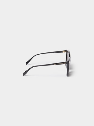Alexander McQueen Sonnenbrille mit Nieten-Detail Schwarz 4
