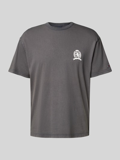 Tommy Jeans Relaxed Fit T-Shirt aus reiner Baumwolle Anthrazit 2