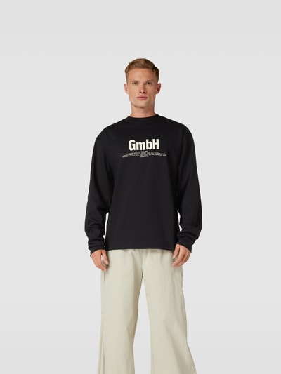 GmbH Oversized Sweatshirt aus Baumwolle Black 4