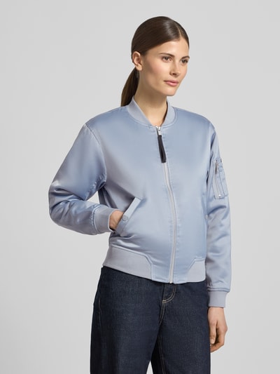khujo Regular Fit Bomberjacke mit Stehkragen Modell 'Beth' Eisblau 4