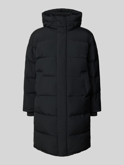 Tommy Jeans Relaxed Fit Daunenmantel mit Kapuze Black 2