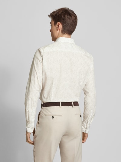 JOOP! Collection Slim Fit Business-Hemd mit Knopfleiste Modell 'Pit' Beige 5