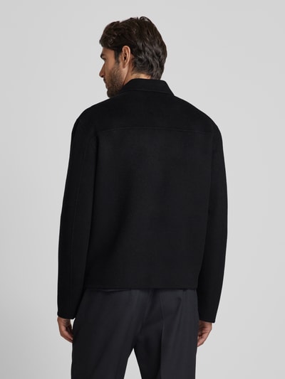 CK Calvin Klein Wolljacke mit Zweiwege-Reißverschluss Black 5