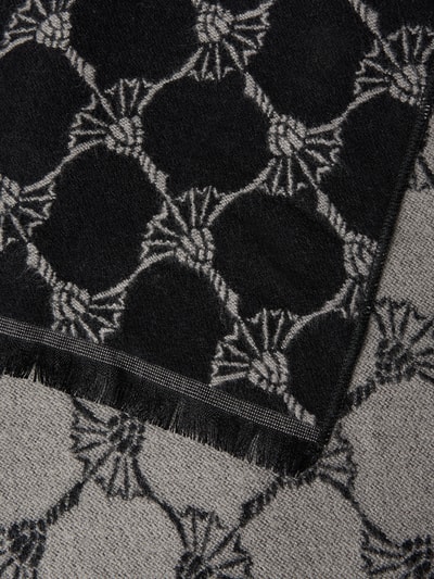 JOOP! Collection Sjaal van pure viscose, model 'Felix' Zwart - 2
