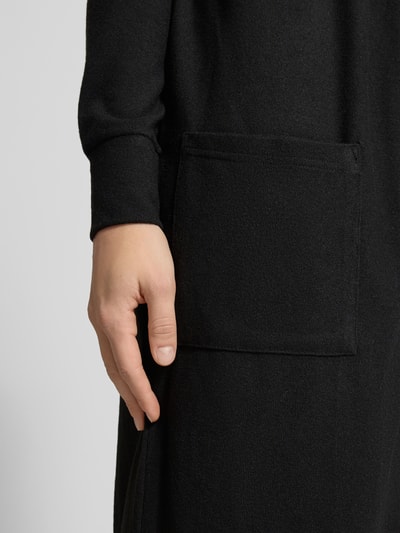 NOISY MAY® Longcardigan mit aufgesetzten Taschen Modell 'CITY' Black 3