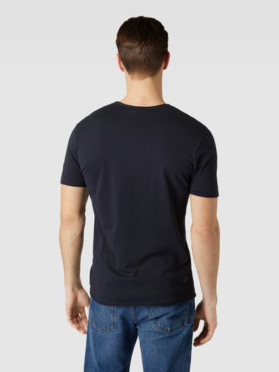 Strellson T-shirt met ronde hals, model 'Tyler' Blauw - 5