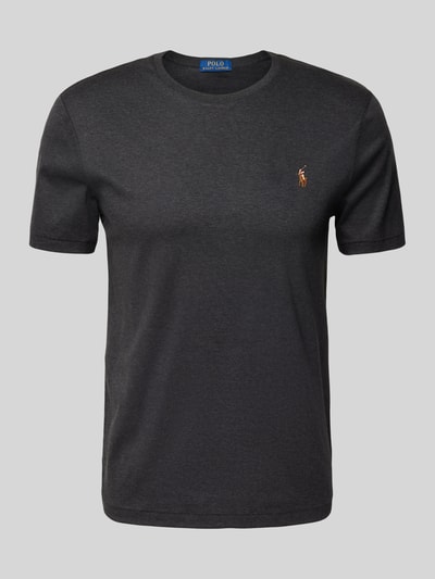 Polo Ralph Lauren T-Shirt mit Label-Stitching Graphit 2