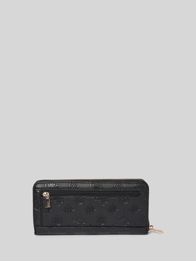 Guess Portemonnaie mit Label-Detail Modell 'PHOEBE' Black 2