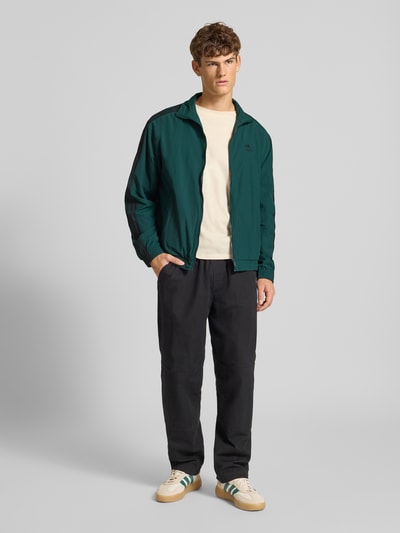 adidas Originals Sweatjack met opstaande kraag Donkergroen - 1