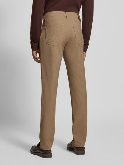 Brax Straight Fit Stoffhose mit 5-Pocket-Design Camel 5