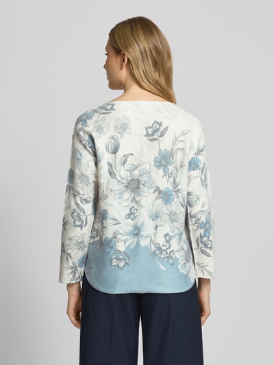 ZABAIONE Pullover aus Viskose-Mix Modell 'El44ena' Hellblau 5