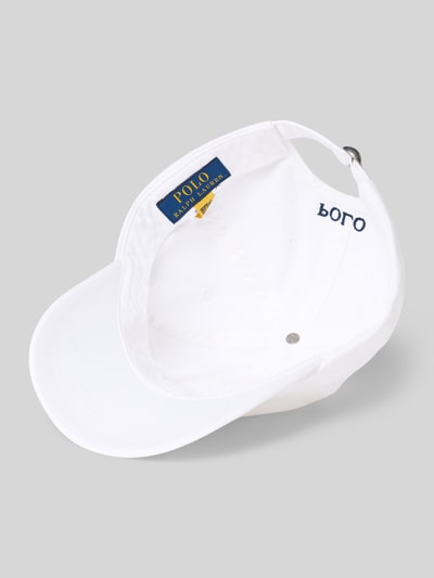 Polo Ralph Lauren Basecap mit Label-Stitching Weiss 2