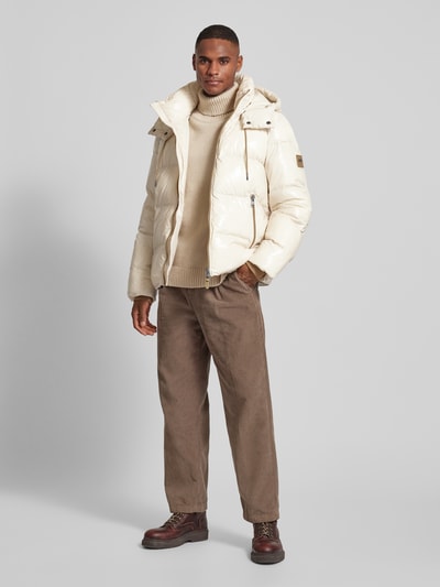 Antony Morato Steppjacke mit Reißverschlusstaschen Beige 1