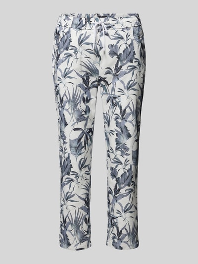 Toni Dress Spodnie materiałowe o skróconym kroju slim fit model ‘SUE’ Niebieski 2