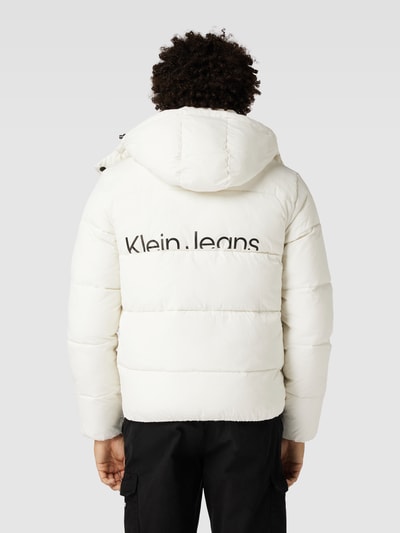 Calvin Klein Jeans Jack met labelprint Offwhite - 5