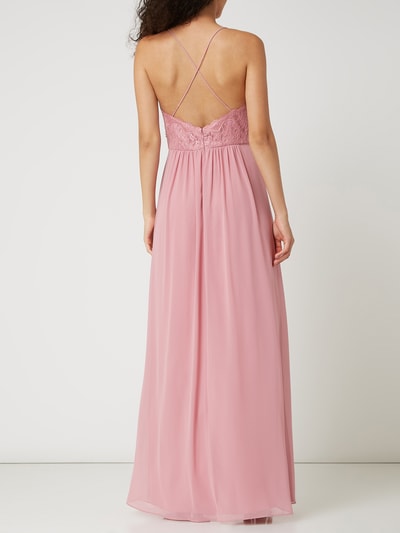 Jake*s Cocktail Abendkleid aus Spitze und Chiffon  Rose Melange 4