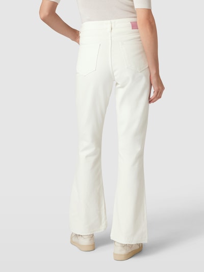 FABIENNE CHAPOT Jeans met labeldetail, model 'Pleunie' Offwhite - 5