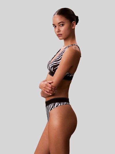 Calvin Klein Underwear string met logodetail Zwart - 3