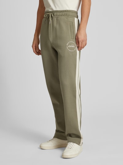 Ellesse Sweatpants mit Label-Stitching Modell 'NIORO' Khaki 4