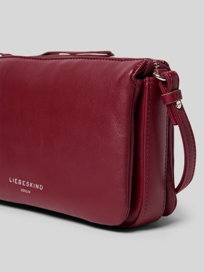 LIEBESKIND BERLIN Handtasche mit Label-Detail Modell 'NINA' Bordeaux 2