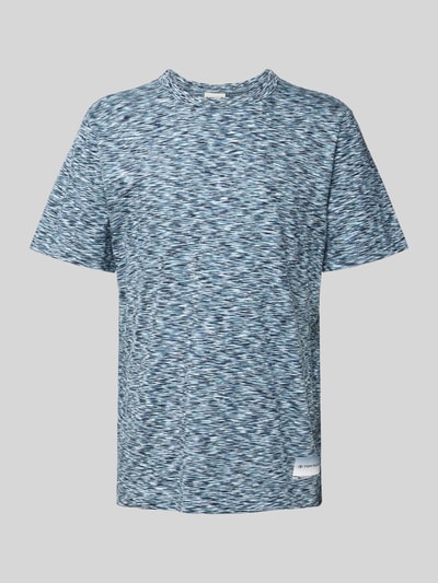 Tom Tailor Regular fit T-shirt van puur katoen Donkerblauw - 2