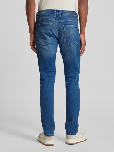 Tom Tailor Denim Straight Fit Jeans aus Baumwoll-Mix Modell 'AEDAN' Hellblau 5