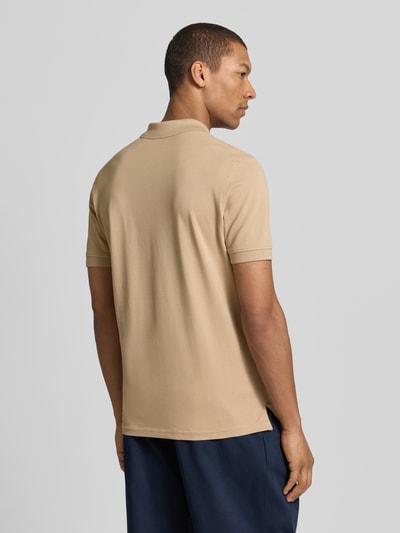 Christian Berg Men Regular Fit Poloshirt mit Stitching Sand 5