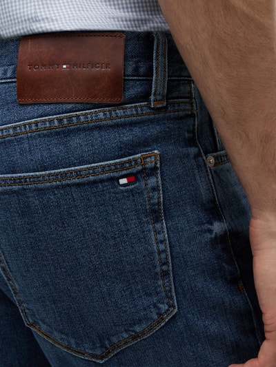 Tommy Hilfiger straight fit jeans van katoenmix Bleu - 3