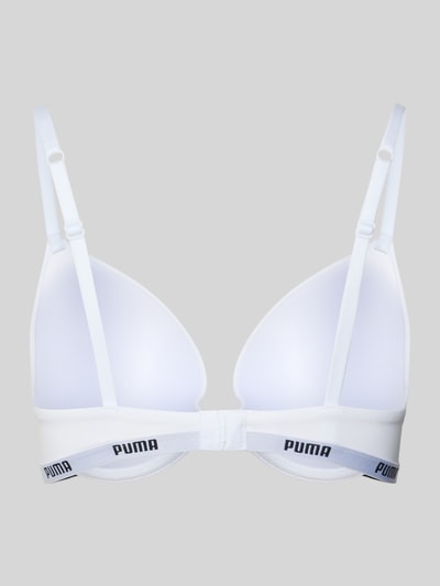 PUMA Push-up-BH mit verstellbaren Trägern Weiss 3