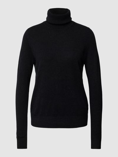 Jake*s Collection Longsleeve aus Kaschmir Black 2